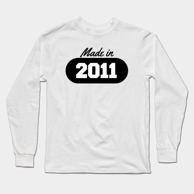 Made in 2011 Long Sleeve T-Shirt by AustralianMate